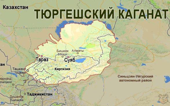 Тюргешский каганат. Дипломатия мудрого кагана Сулука, война с Арабским халифатом