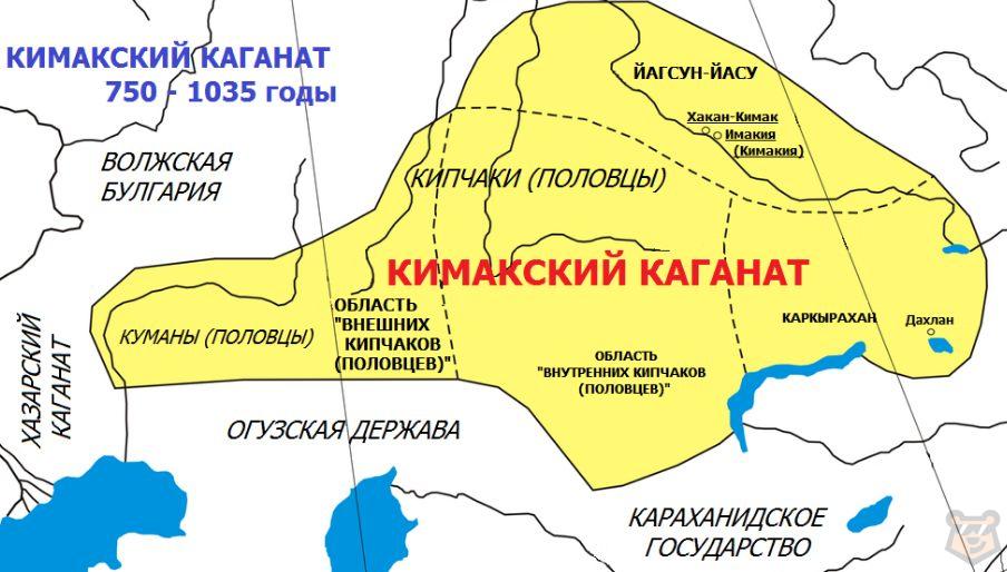 Кимаки. Кимакский каганат